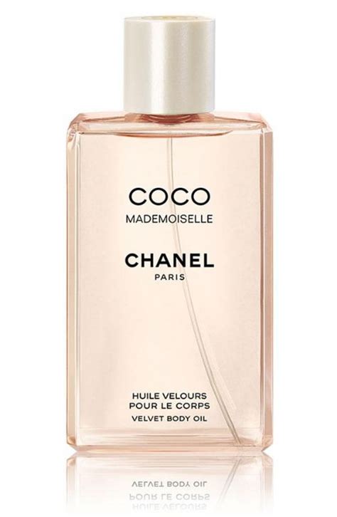 coco chanel body oil mademoiselle|chanel coco mademoiselle body mist.